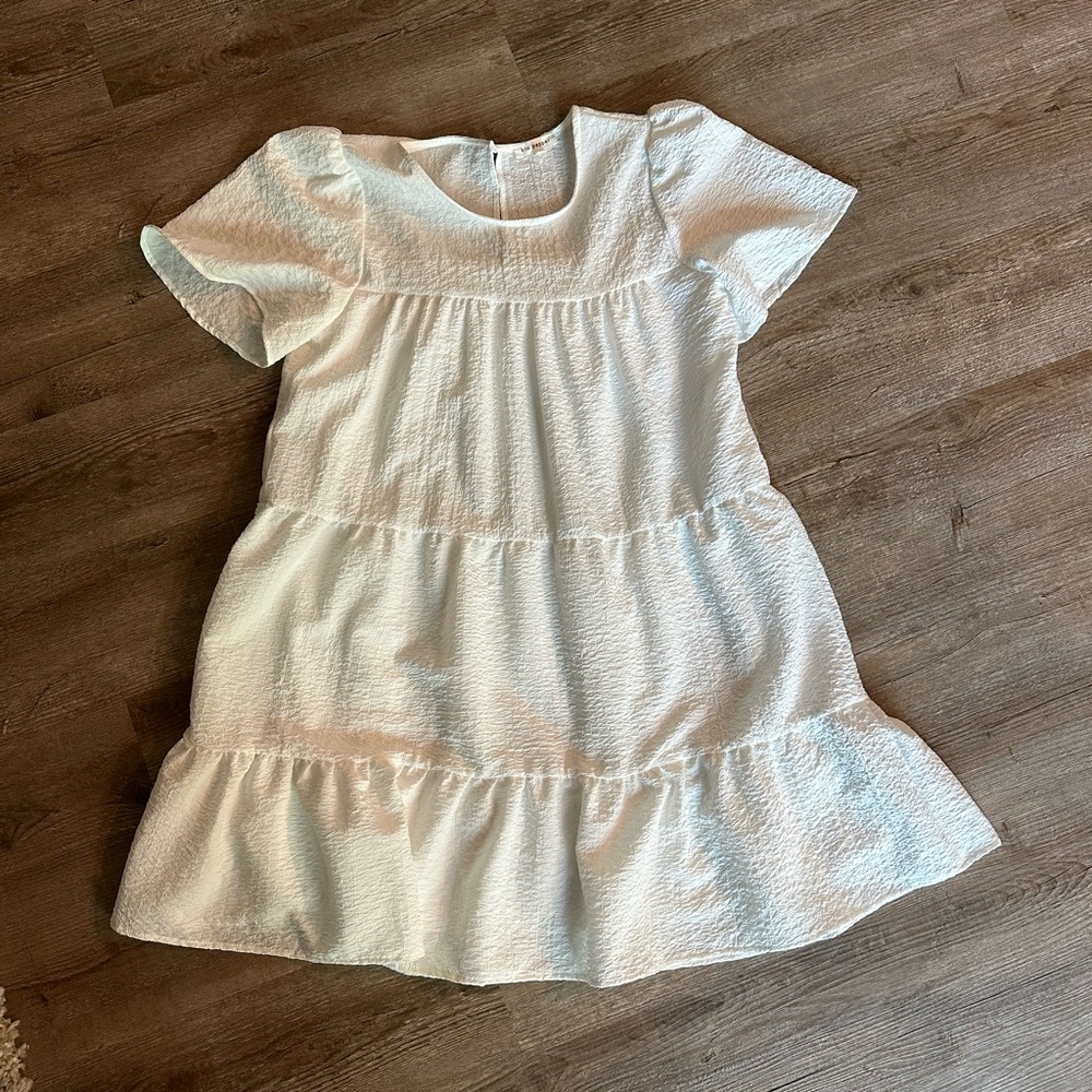 White Graduation Dress